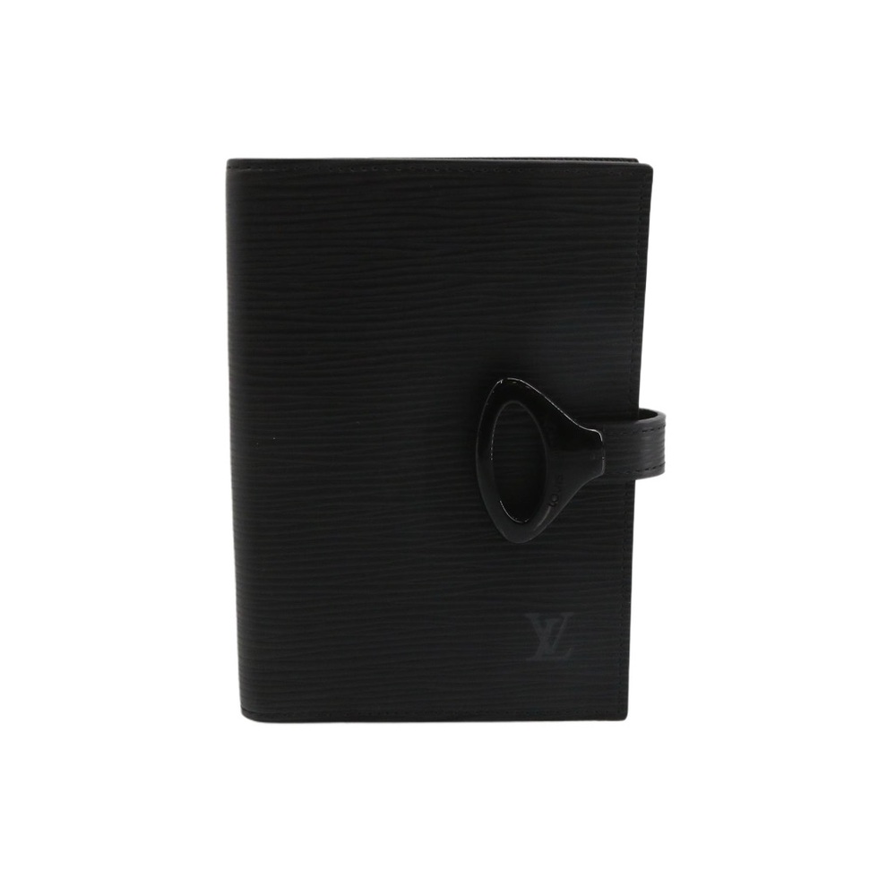 Louis Vuitton Black Leather Key Holder